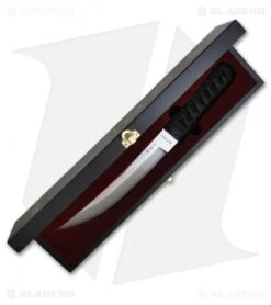 CRKT Shinbu Fixed Blade Tanto Combat Knife (9.25" Satin) 2915N -CRKT Knives Shop crkt 2915 shinbu case open