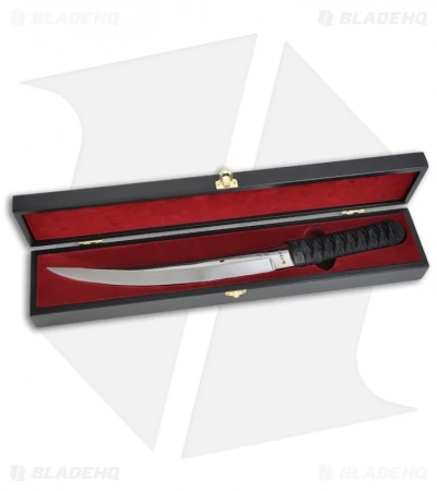 CRKT Hisshou Fixed Tanto Blade Combat Knife (13" Satin Plain) 2910N 4 CRKT Hisshou Fixed Tanto Blade Combat Knife (13" Satin Plain) 2910N - Image 4