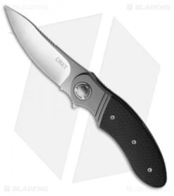 CRKT Ken Onion Hootenanny Frame Lock Knife GRN (3.34" Satin) K300KXP