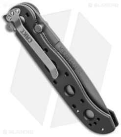 CRKT Kit Carson M16-03S Classic Spear Point Flipper Knife Al (3.5" Bead Blast) 5 CRKT Kit Carson M16-03S Classic Spear Point Flipper Knife Al (3.5" Bead Blast) -CRKT Knives Shop crkt m16 03s side cm