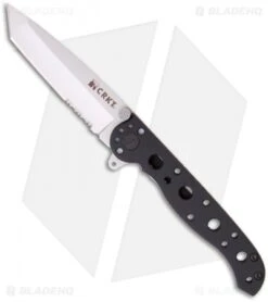 CRKT Carson M16-10KSF Tanto Frame Lock Knife (3" Bead Blast Serr) M16-10S