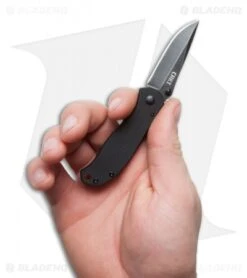 CRKT Pazoda Compact Frame Lock Knife Black G-10 (2.1" Black) 6440KS -CRKT Knives Shop crkt pazoda g10 sw 6440ks hand cm