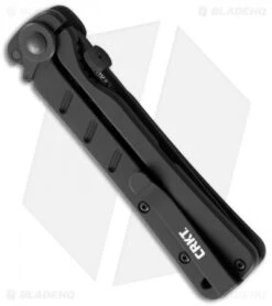 CRKT Shizuka Noh Ken Frame Lock Knife G-10 (3.75" Black) 2926 -CRKT Knives Shop crkt shizuka noh ken feature 2926 side