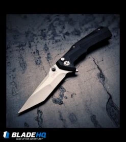 CRKT Tighe Tac Two Tanto Flipper Button Lock Knife GRN (3.25" Satin) 5235 -CRKT Knives Shop crkt tighe tact two tanto BHQ 34386 dl