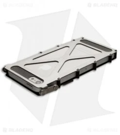 CRKT INoxCase Stainless Steel IPhone 5 Case 360Â° Cover INOX5SX -CRKT Knives Shop inox inoxcase iphone5 stainless steel satin 360 inox5sx back