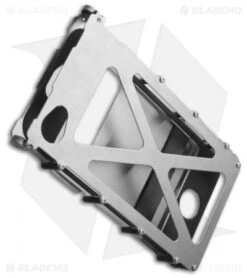 CRKT INoxCase 2 Stainless Steel IPhone 4/4S Case (Silver) INOX4S2 -CRKT Knives Shop inox phone case inox4s2 back