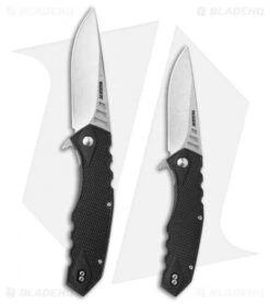 CRKT Ruger Knives Follow-Through Flipper Knife (3.75" Stonewash) R1701 -CRKT Knives Shop ruger knives r1701 size cm
