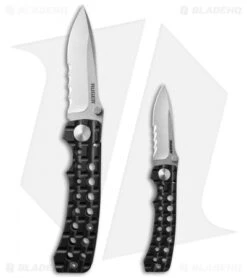 CRKT Ruger Knives Go-N-Heavy Compact Knife (3.5" Stonewash Serr) R1804 -CRKT Knives Shop ruger knives r1804 size cm